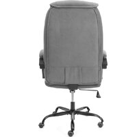 Офисное кресло TetChair Oreon metalBL велюр (серый, 29) - Изображение №4 — Chaika Market