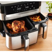 Аэрогриль (аэрофритюрница) Tefal Dual Easy Fry & Grill EY905D10 - Изображение №4 — Chaika Market