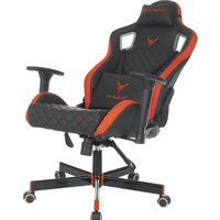 Игровое (геймерское) кресло Knight Outrider (черный/красный) - Изображение №20 — Chaika Market