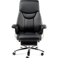 Офисное кресло Norden Парламент H-2021-35 leather (натуральная кожа, черный) - Изображение №2 — Chaika Market
