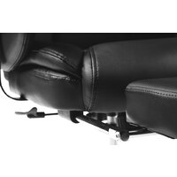 Офисное кресло Norden Парламент H-2021-35 leather (натуральная кожа, черный) - Изображение №7 — Chaika Market