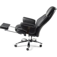 Офисное кресло Norden Парламент H-2021-35 leather (натуральная кожа, черный) - Изображение №5 — Chaika Market