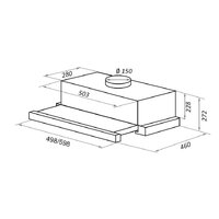 Кухонная вытяжка MAUNFELD TS Touch 50 (белый) - Изображение №16 — Chaika Market