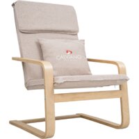 Интерьерное кресло Calviano Soft 1 (светло-бежевый) — Chaika Market