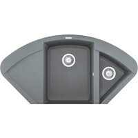 Кухонная мойка Elleci Easy Corner Titanium 73 — Chaika Market