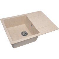 Кухонная мойка ARFEKA ZIA 76 Warm Beige - Изображение №1 — Chaika Market