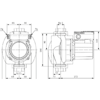 Циркуляционный насос Wilo TOP-Z 25/10 (1~230 V, PN 10, RG) - Изображение №3 — Chaika Market
