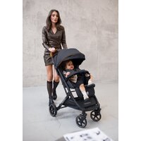 Коляска прогулочная «книга» Amarobaby Airy (черный) - Изображение №5 — Chaika Market