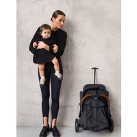 Коляска прогулочная «книга» Amarobaby Airy (черный) - Изображение №3 — Chaika Market