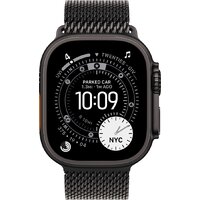 Умные часы Apple Watch Ultra 3 LTE 49 мм (титановый корпус, черный/черный, миланская петля M) - Изображение №2 — Chaika Market
