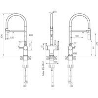 Смеситель Paulmark Gravity Gr213188-G - Изображение №2 — Chaika Market