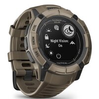 Умные часы Garmin Instinct 2x Solar Tactical Edition (светло-коричневый) - Изображение №3 — Chaika Market