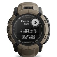 Умные часы Garmin Instinct 2x Solar Tactical Edition (светло-коричневый) - Изображение №8 — Chaika Market
