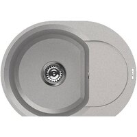 Кухонная мойка Elleci Easy Round 600 Aluminium 79 — Chaika Market