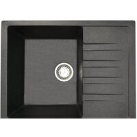 Кухонная мойка БелЭворс Vega R + смеситель W74004-2 + дозатор L405F (черный) - Изображение №2 — Chaika Market