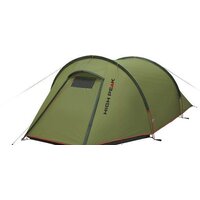 Треккинговая палатка High Peak Kite 3 LW (Pesto/красный) - Изображение №3 — Chaika Market