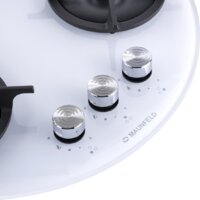 Варочная панель MAUNFELD EGHG.43.23CW/G - Изображение №5 — Chaika Market