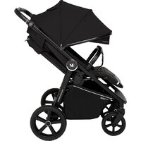 Коляска прогулочная «книга» Sweet Baby Contente Plus Basic (черный) - Изображение №12 — Chaika Market