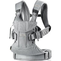 Рюкзак-переноска BabyBjorn One Air Mesh (серебристый) — Chaika Market