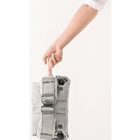 Рюкзак-переноска BabyBjorn One Air Mesh (серебристый) - Изображение №2 — Chaika Market