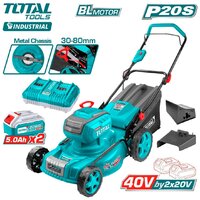 Газонокосилка Total TLMLI20186 (с 2-мя АКБ) — Chaika Market