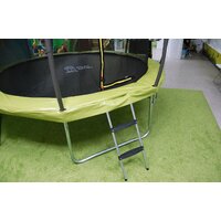 Батут Atlas Sport 252 см - 8ft Master (с лестницей, зеленый) - Изображение №4 — Chaika Market