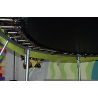 Батут Atlas Sport 252 см - 8ft Master (с лестницей, зеленый) - Изображение №2 — Chaika Market