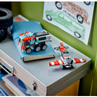 Конструктор LEGO Creator 31146 Грузовик-платформа с вертолетом 3в1 - Изображение №10 — Chaika Market