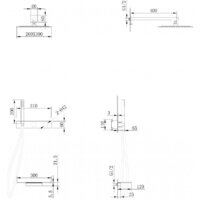 Душевая система  Abber Rund AF8750NG (никель) - Изображение №3 — Chaika Market
