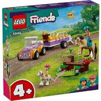 Конструктор LEGO Friends 42634 Трейлер с лошадьми и пони — Chaika Market