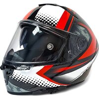 Мотошлем AIM RH360 360-002-S (S, Carbon Battle Red) — Chaika Market