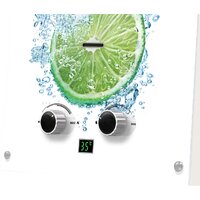 Газовая колонка Ballu GWH 10 Fiery Glass Lime - Изображение №6 — Chaika Market