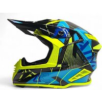 Мотошлем AIM RH855 Carbon Razor RH855R-DYB-XXXL (XXXL, желтый/синий) - Изображение №2 — Chaika Market