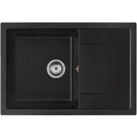 Кухонная мойка ARFEKA ZIA 76 Wet Graphite - Изображение №2 — Chaika Market