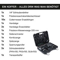 Набор домашнего мастера Scheppach WZB120-BE 58093069944 (97 предметов) - Изображение №4 — Chaika Market