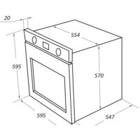 Электрический духовой шкаф MAUNFELD EOEM.769W - Изображение №16 — Chaika Market