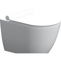 Унитаз подвесной Damixa Scandinavian Pure DX36C1701SC - Изображение №2 — Chaika Market