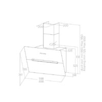 Кухонная вытяжка Elica Wise WH/A/90 - Изображение №2 — Chaika Market