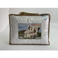 Одеяло Delford Шерсть Стандарт ПВХ 220x200 4ШХО1-уп11 - Изображение №2 — Chaika Market