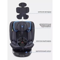 Детское автокресло Rant Helix Isofix AY819 (серый) - Изображение №7 — Chaika Market