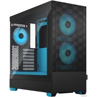 Корпус Fractal Design Pop Air RGB Cyan Core TG Clear Tint FD-C-POR1A-02 — Chaika Market
