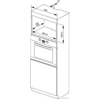 Микроволновая печь Amica AMMB20E1GB - Изображение №2 — Chaika Market