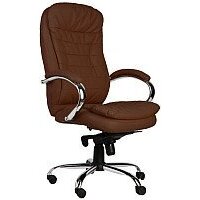 Офисное кресло Everprof Valencia PU (коричневый) — Chaika Market