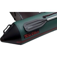 Моторно-гребная лодка Leader Boats Тайга-340 киль 0062872 (зеленый) - Изображение №9 — Chaika Market