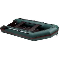Моторно-гребная лодка Leader Boats Тайга-340 киль 0062872 (зеленый) - Изображение №4 — Chaika Market