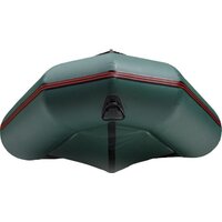 Моторно-гребная лодка Leader Boats Тайга-340 киль 0062872 (зеленый) - Изображение №6 — Chaika Market