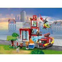 Конструктор LEGO City 60320 Пожарная часть - Изображение №30 — Chaika Market