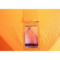 Палатка для зимней рыбалки Ex-Pro Winter Юрта 7EXUBO (черный/оранжевый) - Изображение №7 — Chaika Market