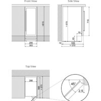 Винный шкаф Dunavox DAUF-19.58B - Изображение №7 — Chaika Market