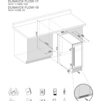 Винный шкаф Dunavox DAUF-19.58B - Изображение №6 — Chaika Market